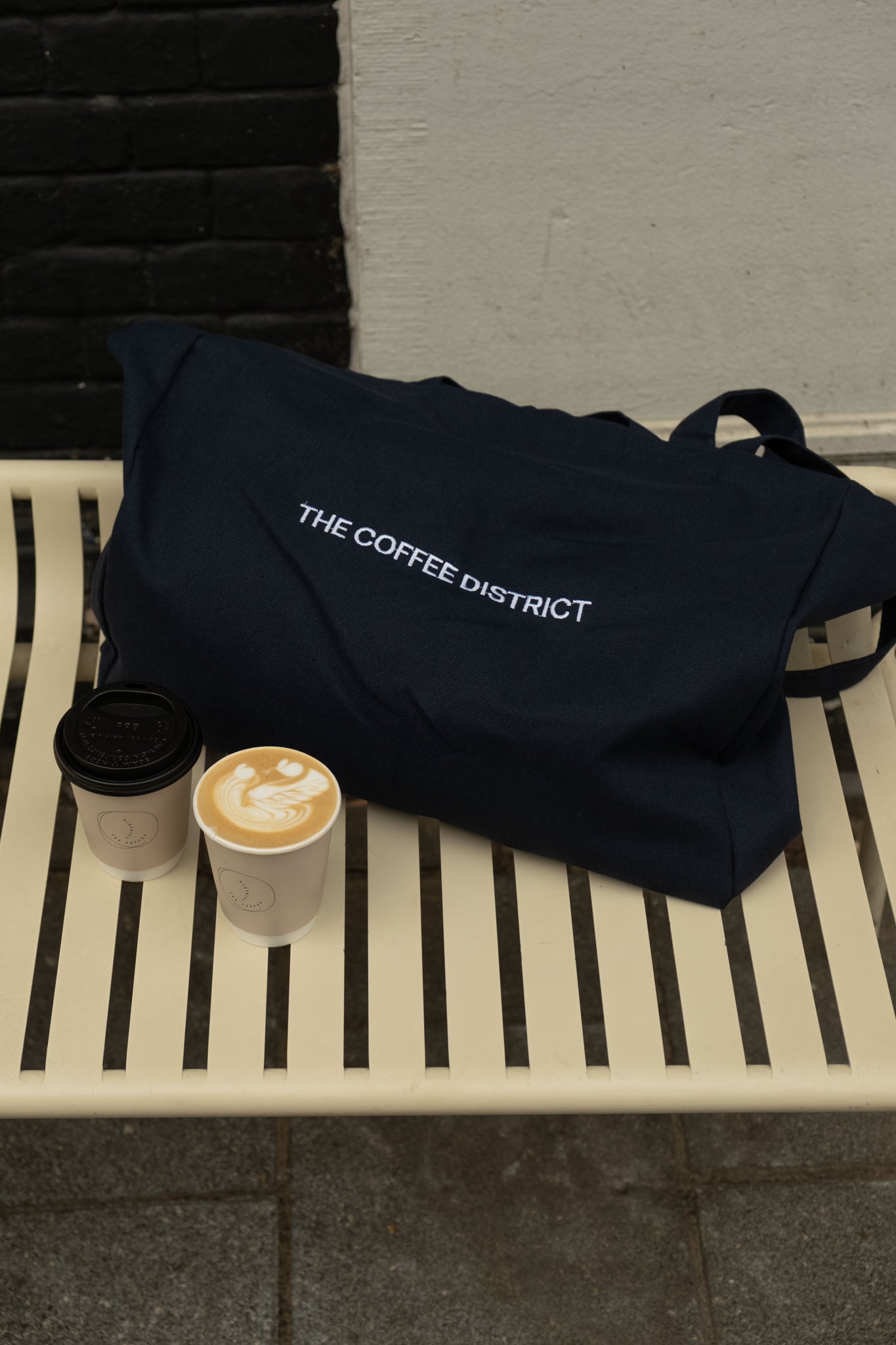Coffee District Signature Tote Bag