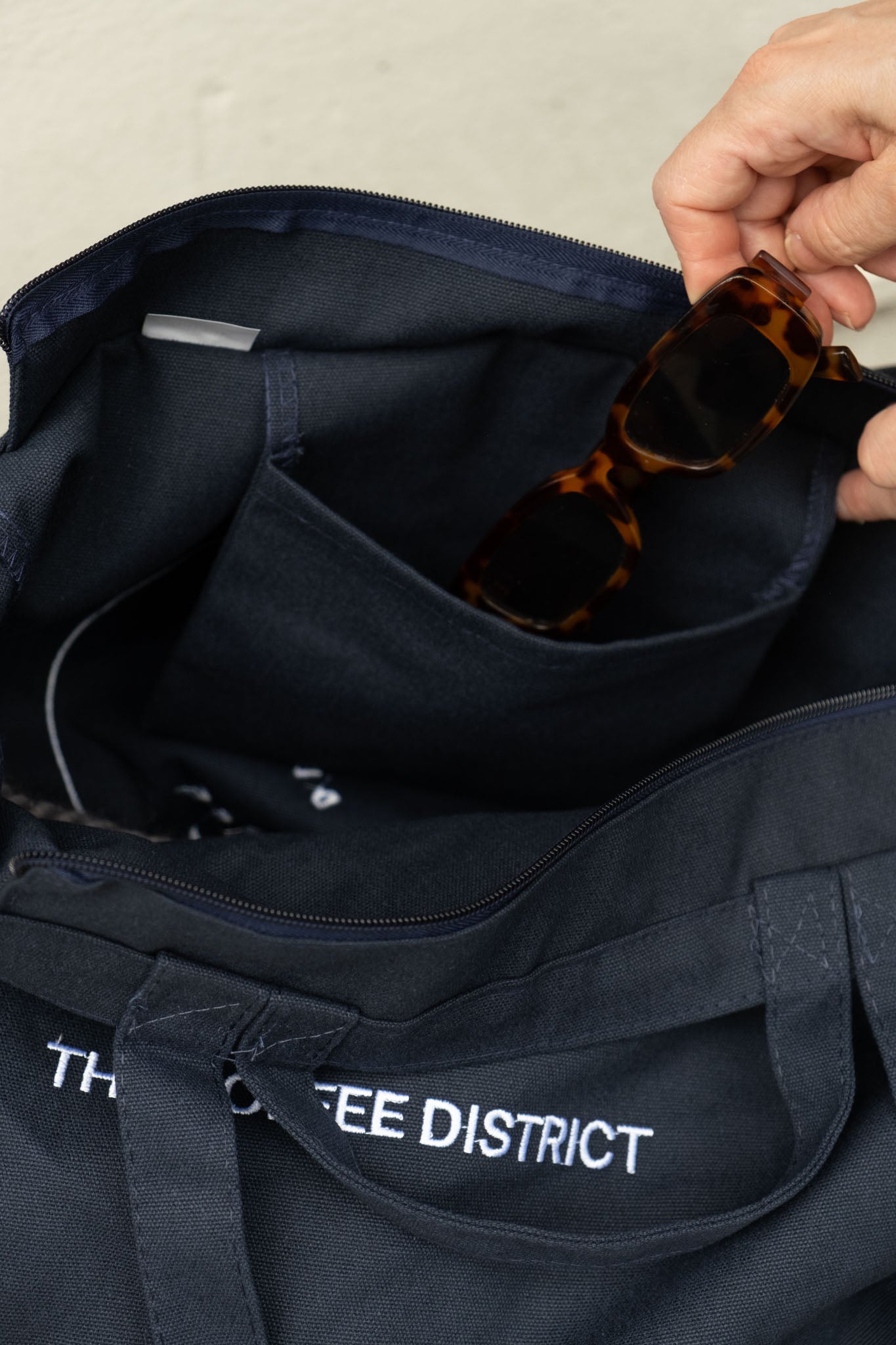 Coffee District Signature Tote Bag